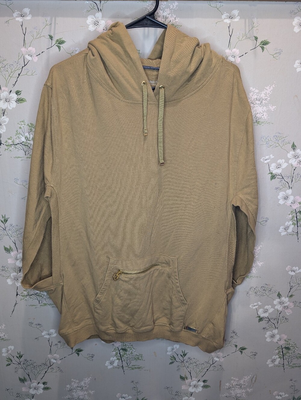 Calvin Klein Performance Short Sleeve Hoodie PTP: 23, L: 26